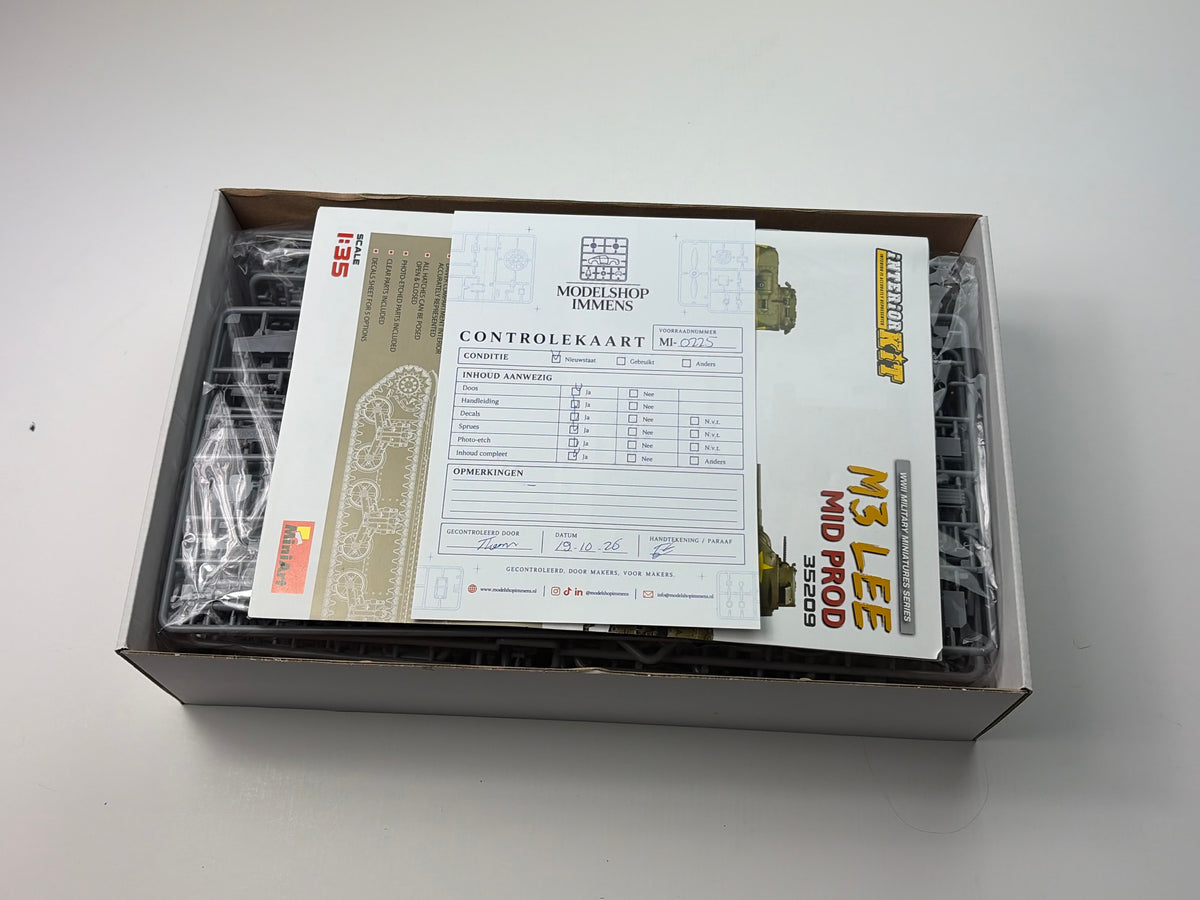 MiniArt 35209 | M3 Lee Mid Production Interior Kit | 1:35