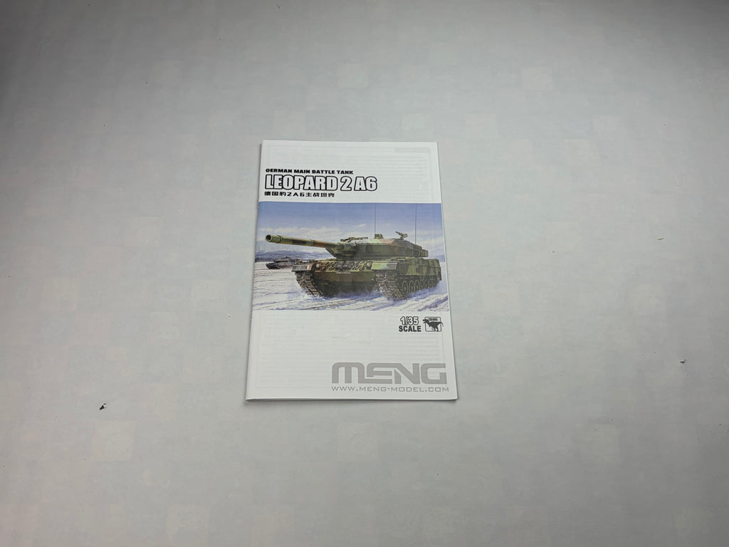 Meng Model TS-055 | German Main Battle Tank Leopard 2A6 | 1:35