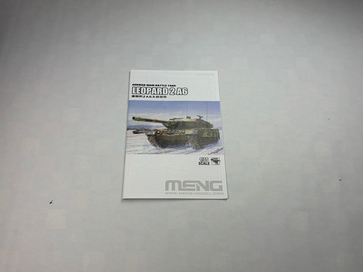 Meng Model TS-055 | German Main Battle Tank Leopard 2A6 | 1:35