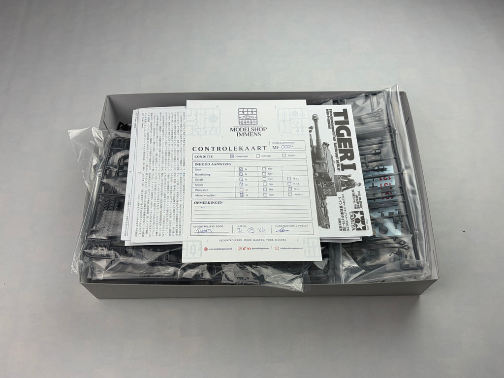 Tamiya 35216 | Tiger I Early Production | 1:35