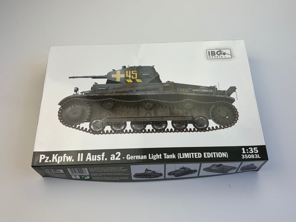 IBG 35083L | Pz.Kpfw. II Ausf. a2 German Light Tank Limited Edition | 1:35