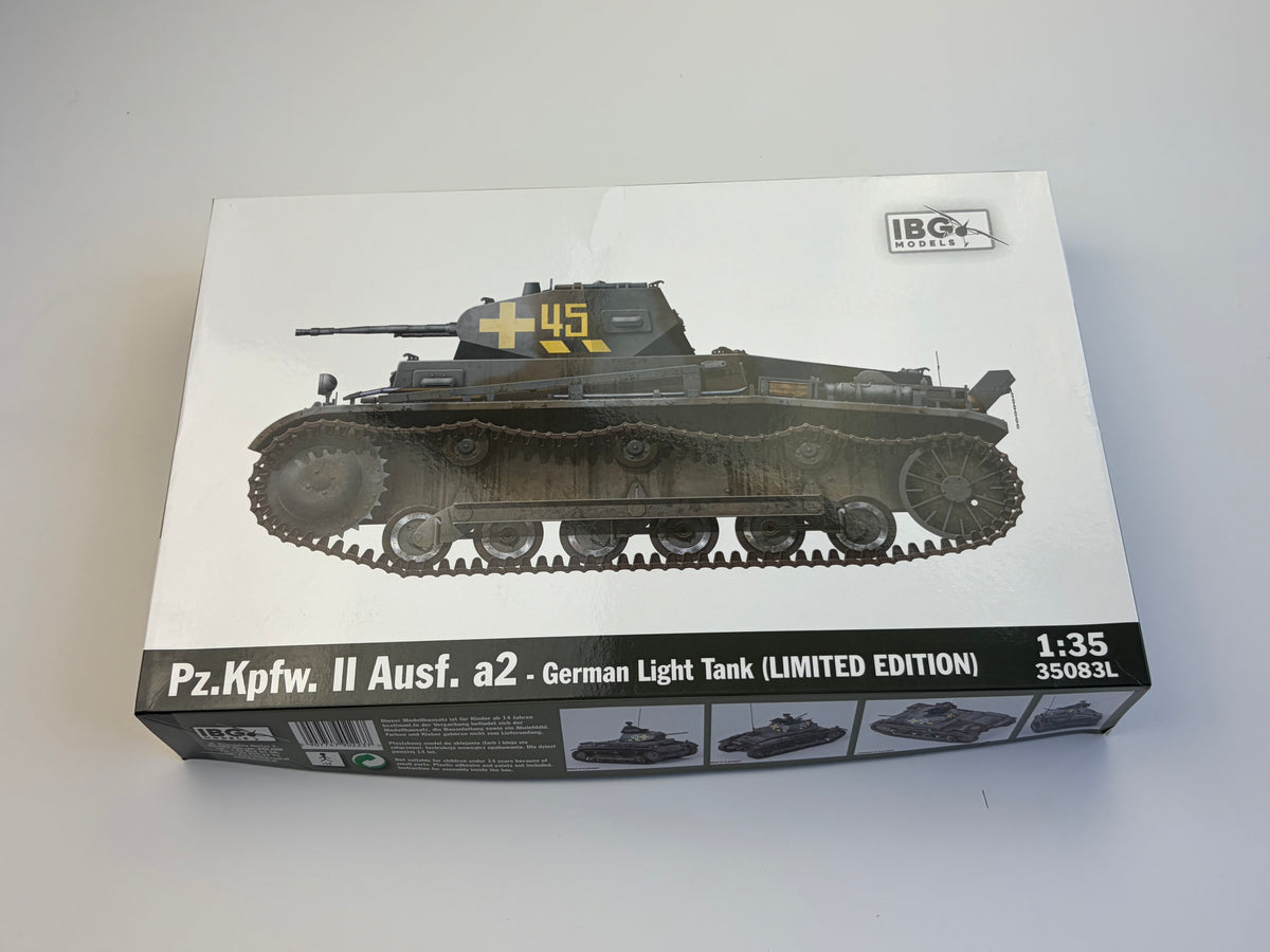 IBG 35083L | Pz.Kpfw. II Ausf. a2 German Light Tank Limited Edition | 1:35