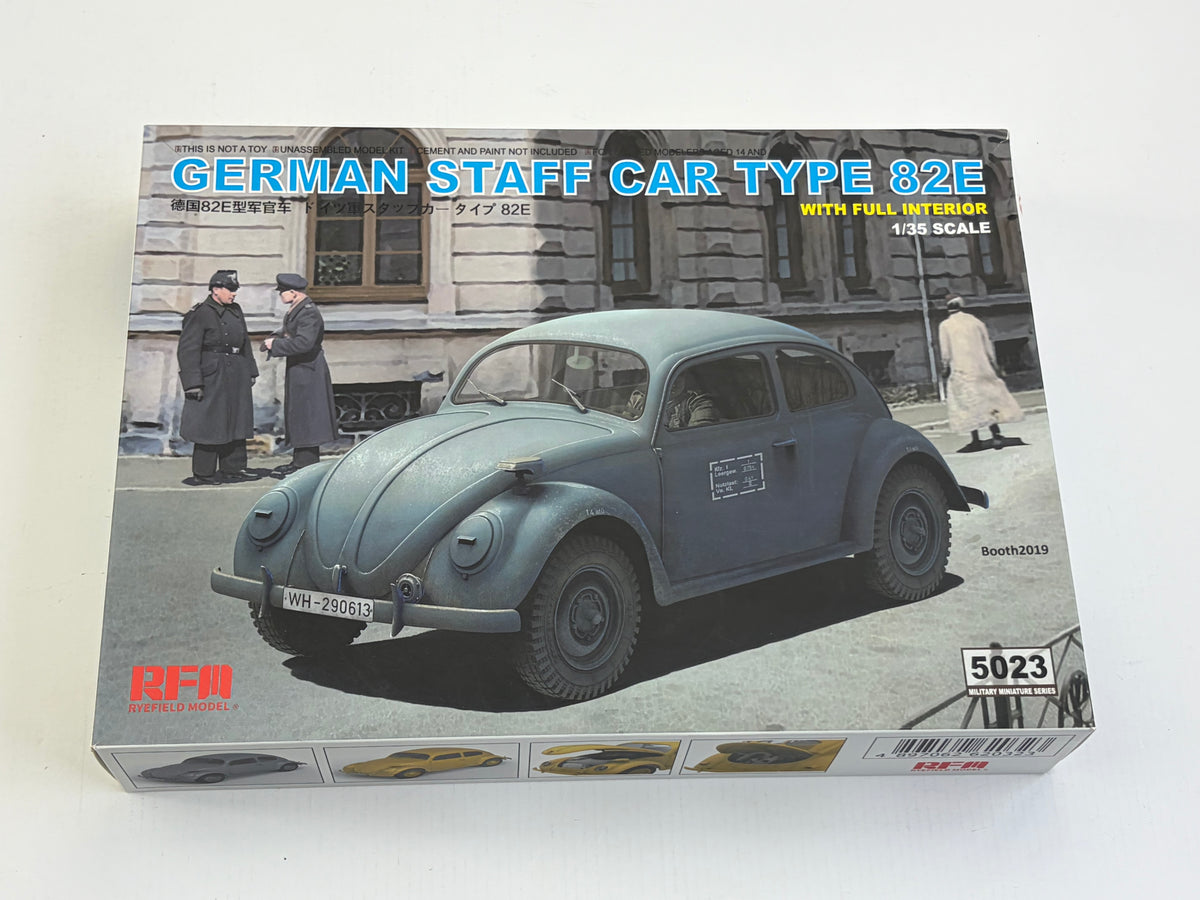 Rye Field Model RM-5023 | German Staff Car Type 82E with Full Interior | 1:35