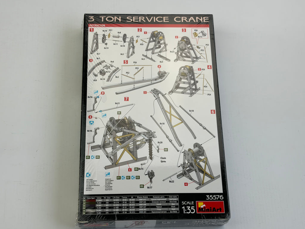 MiniArt 35576 | 3 Ton Service Crane | 1:35