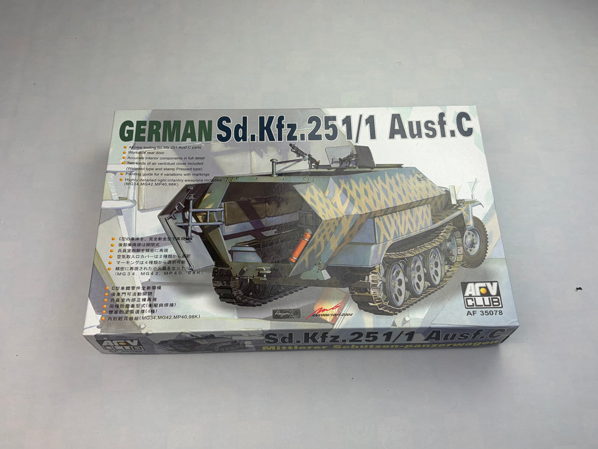 AFV Club AF35078 | German Sd.Kfz. 251/1 Ausf. C | 1:35