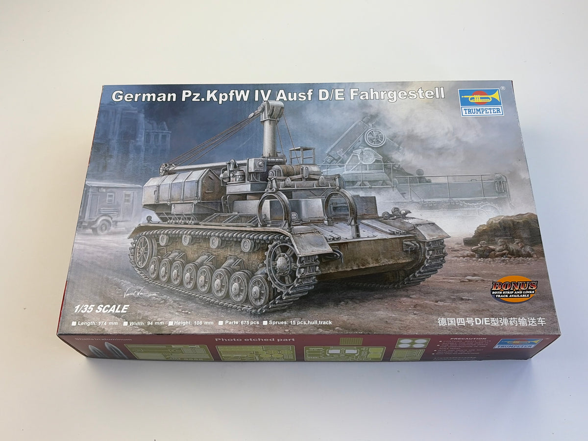 Trumpeter 00362 | German Pz.Kpfw. IV Ausf. D/E Fahrgestell | 1:35
