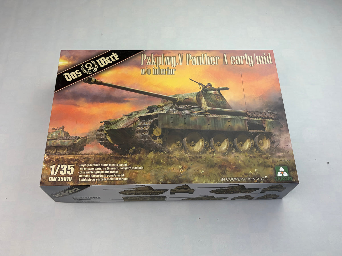 Das Werk DW35010 | Pz.Kpfw. V Panther Ausf. A Early/Mid | 1:35