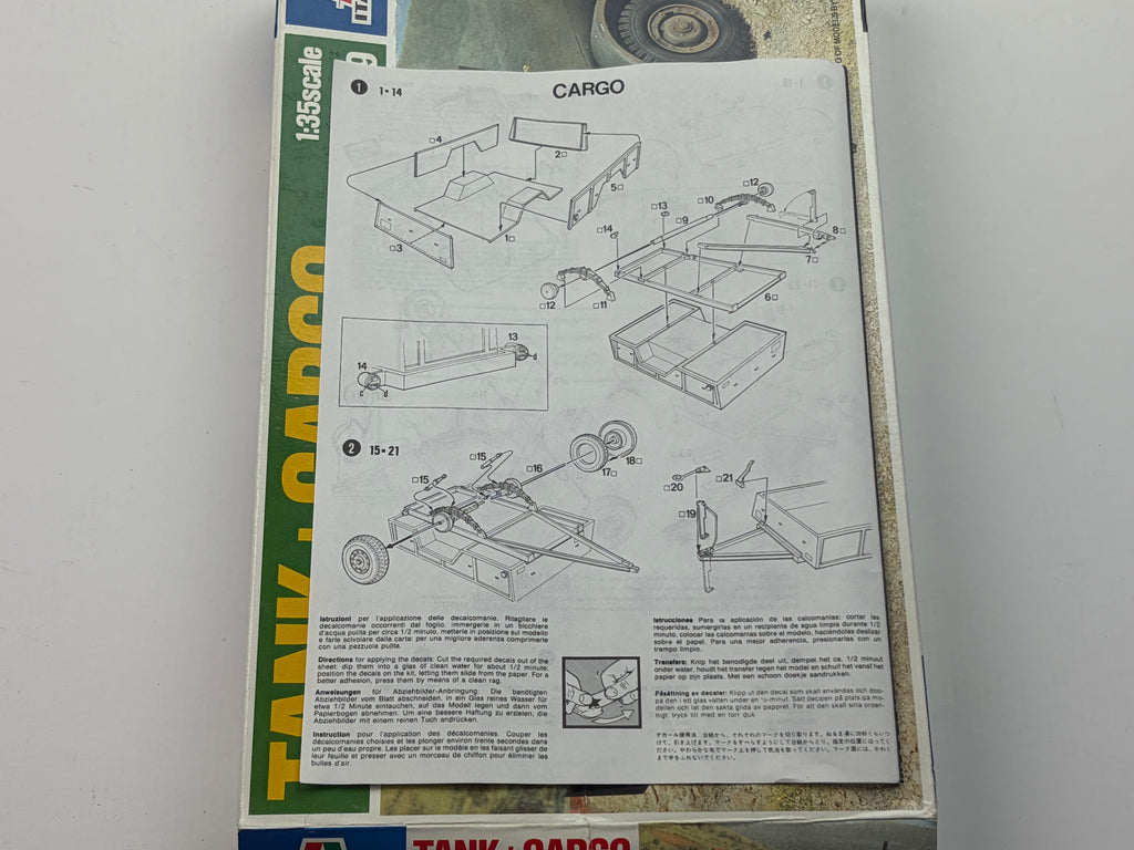 Italeri | Tank + Cargo Trailers | 1:35 | 229