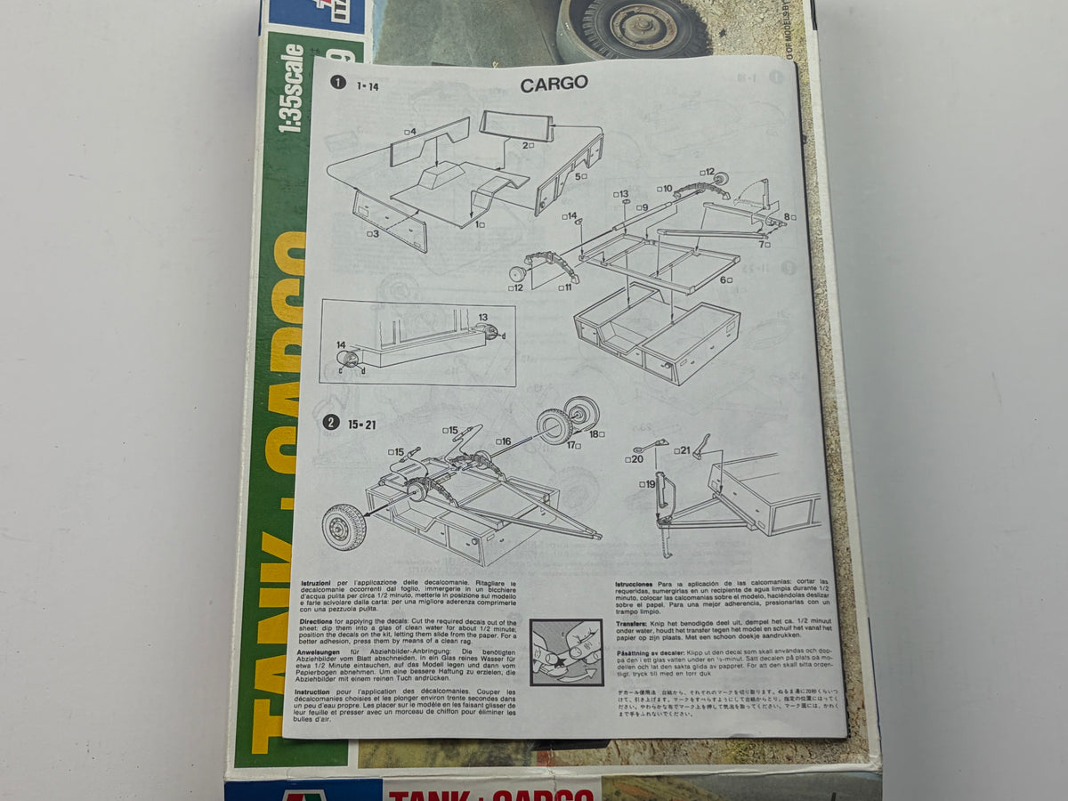 Italeri | Tank + Cargo Trailers | 1:35 | 229