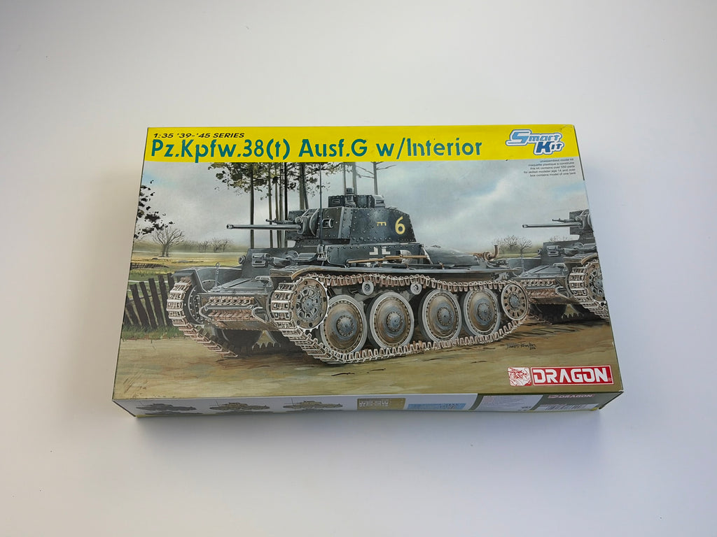 Dragon 6290 | Pz.Kpfw.38(t) Ausf.G w/Interior Smart Kit | 1:35
