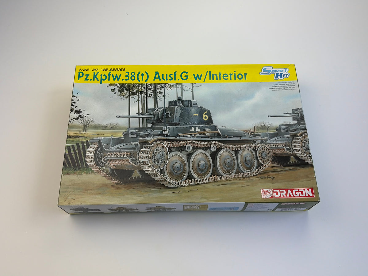 Dragon 6290 | Pz.Kpfw.38(t) Ausf.G w/Interior Smart Kit | 1:35