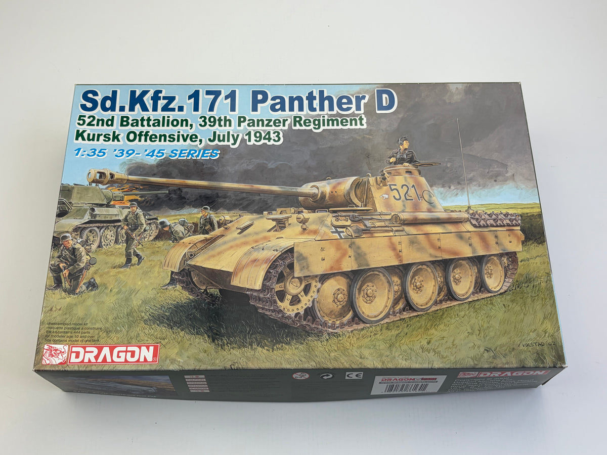Dragon 6164 | Sd.Kfz.171 Panther D Kursk 1943 + Eduard Detailset | 1:35