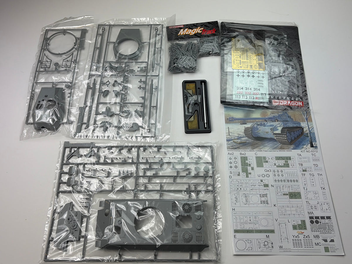 Dragon 6312 | Sd.Kfz. 182 King Tiger Porsche Turret Premium Edition | 1:35