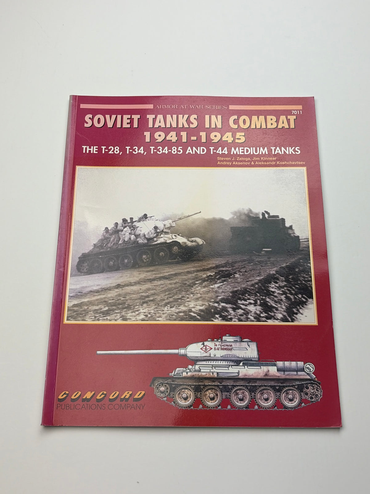 Concord 7011 | Soviet Tanks in Combat 1941–1945 | T-28, T-34, T-34-85 & T-44