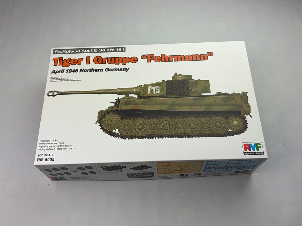 Rye Field Model RM-5005 | Tiger I Gruppe Fehrmann | 1:35