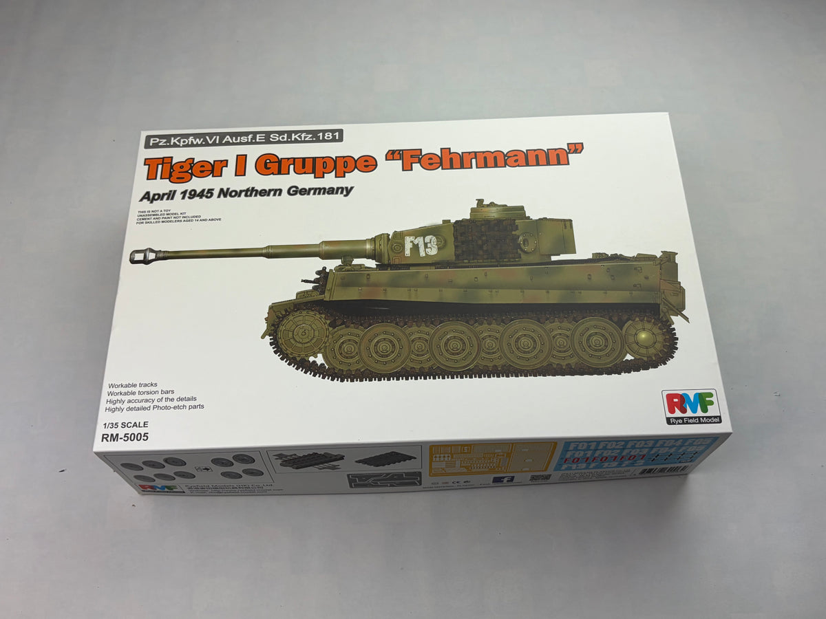 Rye Field Model RM-5005 | Tiger I Gruppe Fehrmann | 1:35