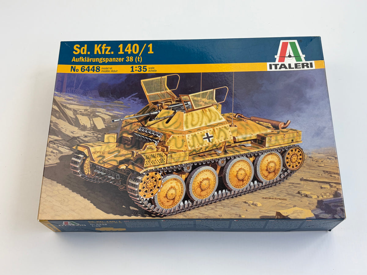 Italeri 6448 | Sd.Kfz. 140/1 Aufklärungspanzer 38(t) | 1:35