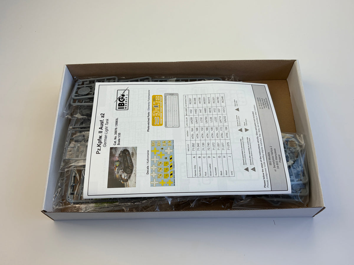 IBG 35083L | Pz.Kpfw. II Ausf. a2 German Light Tank Limited Edition | 1:35