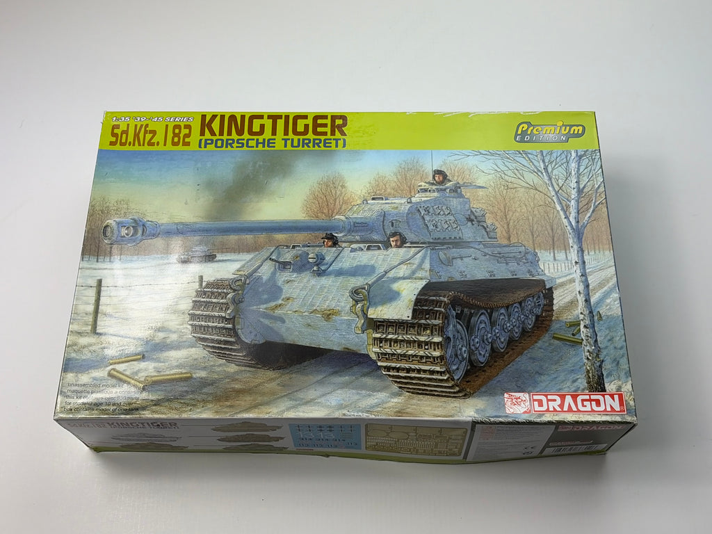 Dragon 6312 | Sd.Kfz. 182 King Tiger Porsche Turret Premium Edition | 1:35