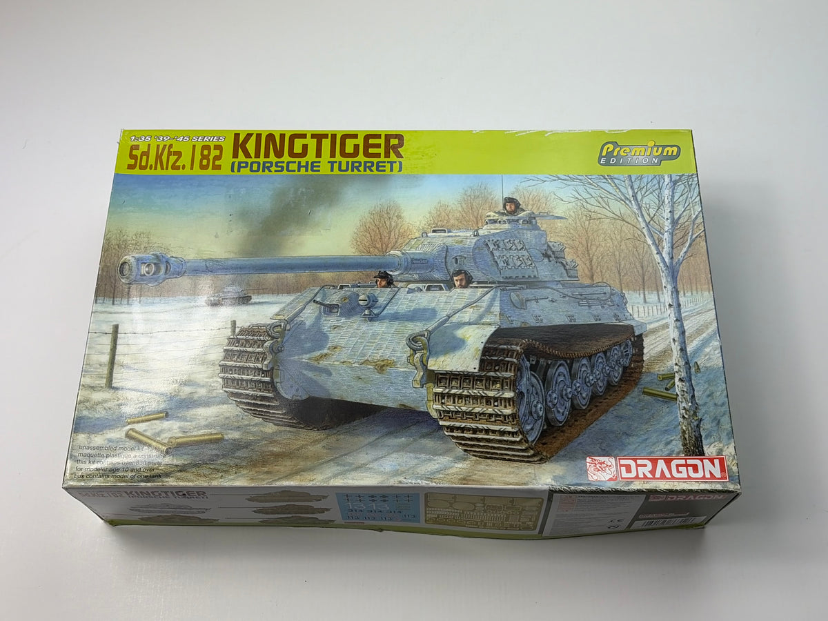 Dragon 6312 | Sd.Kfz. 182 King Tiger Porsche Turret Premium Edition | 1:35