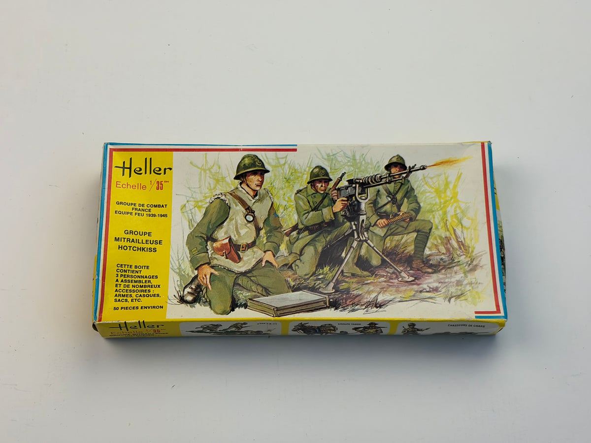 Heller | French Groupe Mitrailleuse Hotchkiss | 1:35 | 143