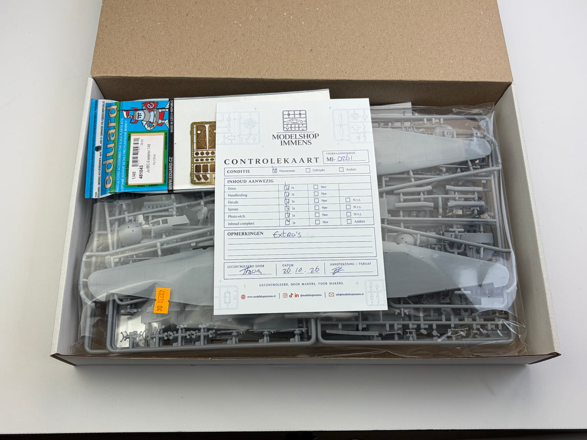 ICM 48238 | Junkers Ju 88C-6 Heavy Fighter + Eduard 481043 Exterior | 1:48