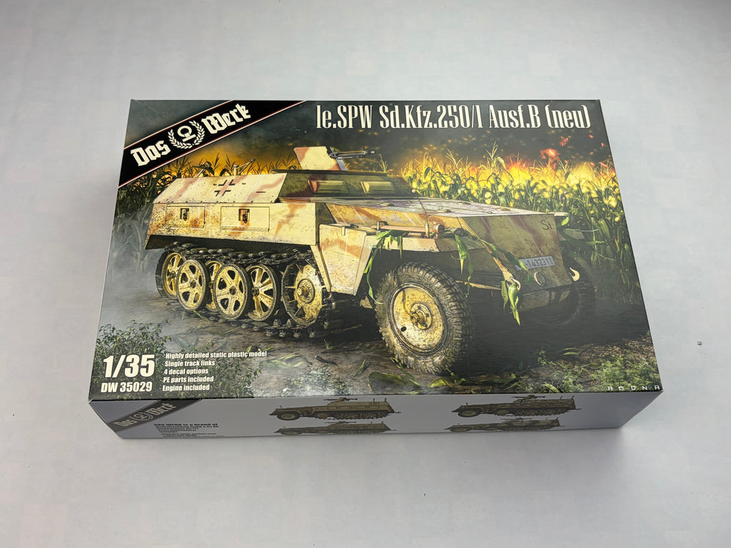 Das Werk DW35029 | le.SPW Sd.Kfz. 250/1 Ausf. B (new) | 1:35