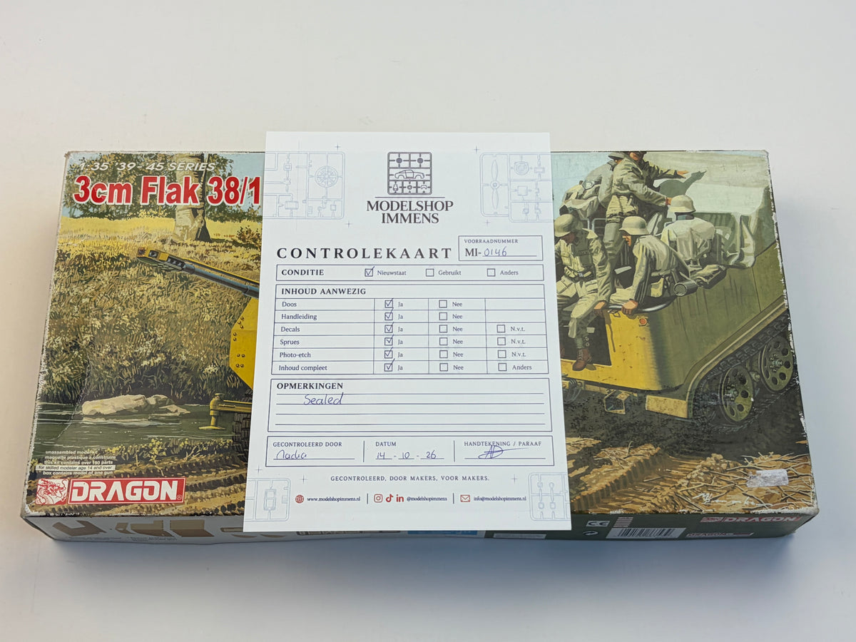 Dragon | 3cm Flak 38/103 Jaboschreck w/Trailer | 1:35 | 6353