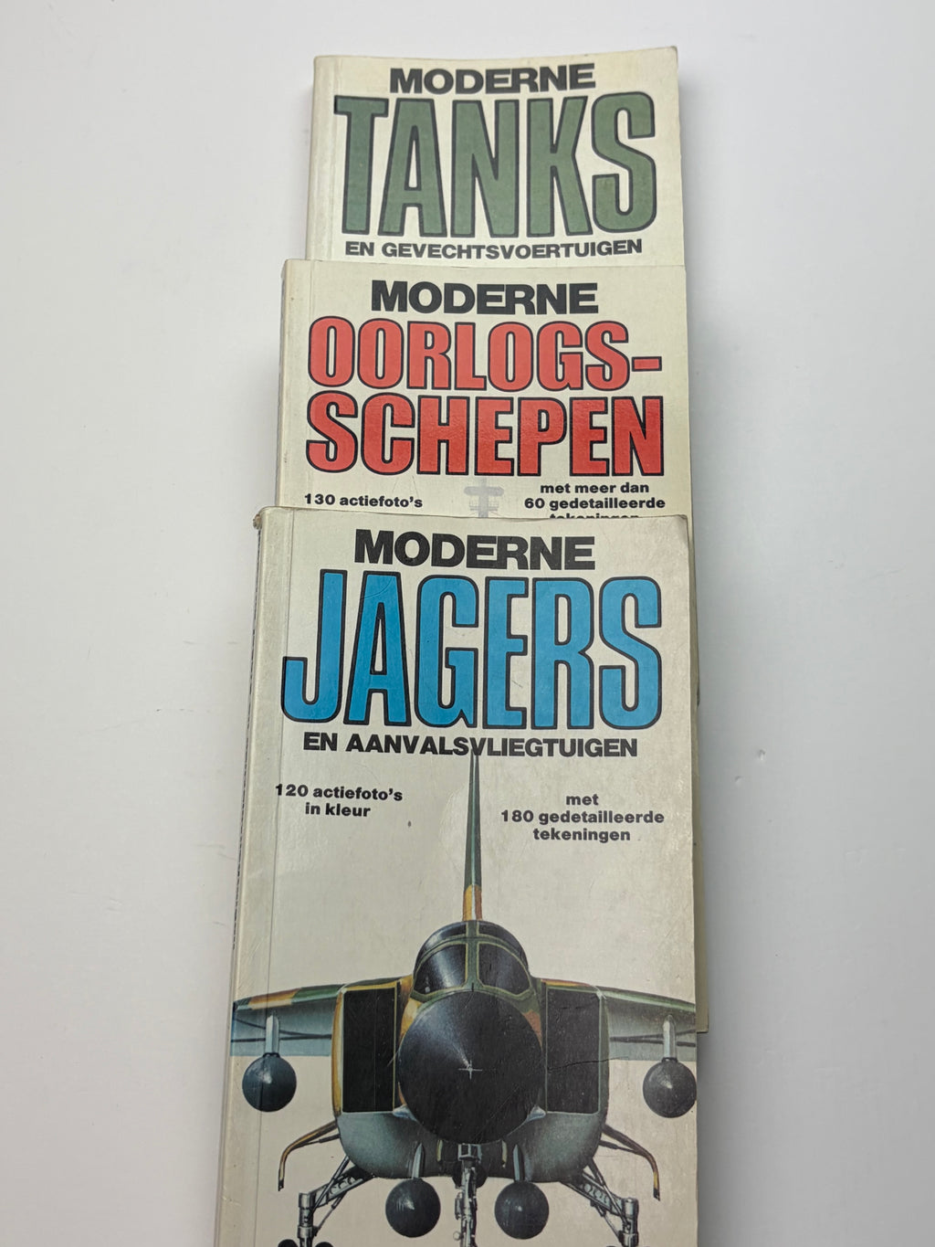 Moderne Militaire Voertuigen, Oorlogsschepen & Jachtvliegtuigen | 3-delige Boekenbundel