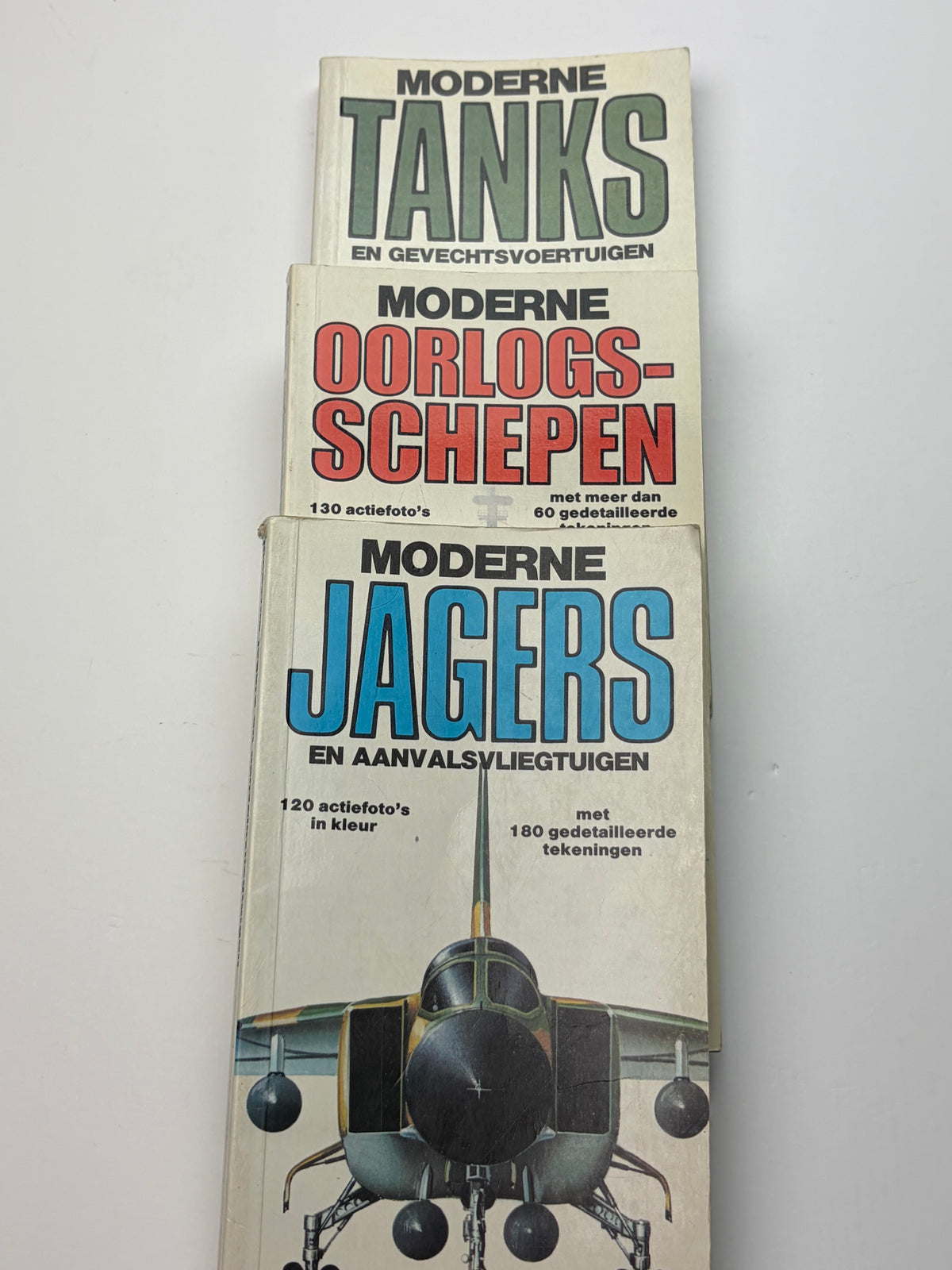 Moderne Militaire Voertuigen, Oorlogsschepen & Jachtvliegtuigen | 3-delige Boekenbundel