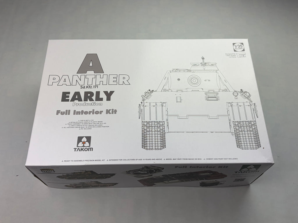 Takom 2097 | Panther Ausf. A Early Production Full Interior | 1:35