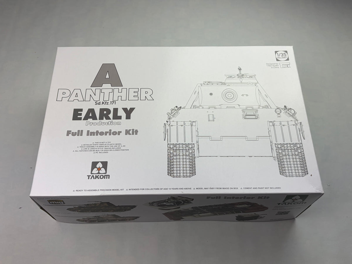 Takom 2097 | Panther Ausf. A Early Production Full Interior | 1:35