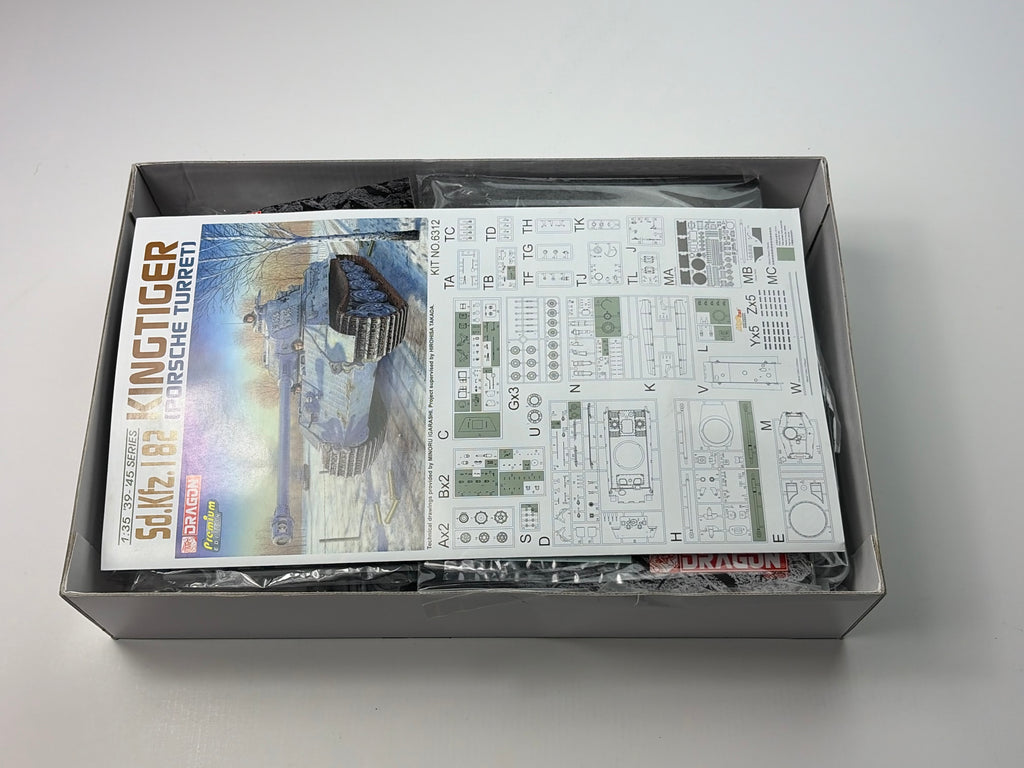 Dragon 6312 | Sd.Kfz. 182 King Tiger Porsche Turret Premium Edition | 1:35