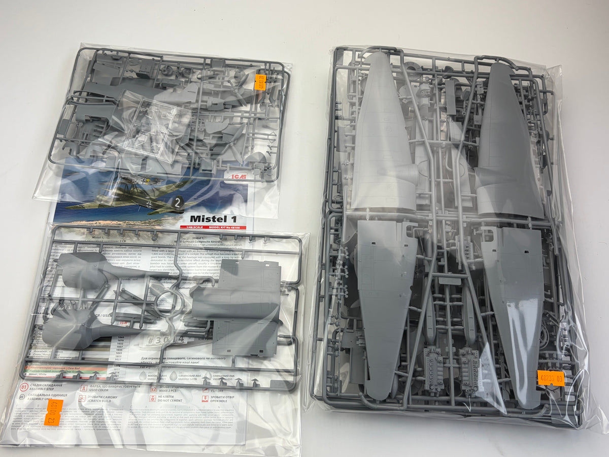 ICM 48100 | Mistel 1 (Ju 88A-4 + Bf 109F-4) | 1:48