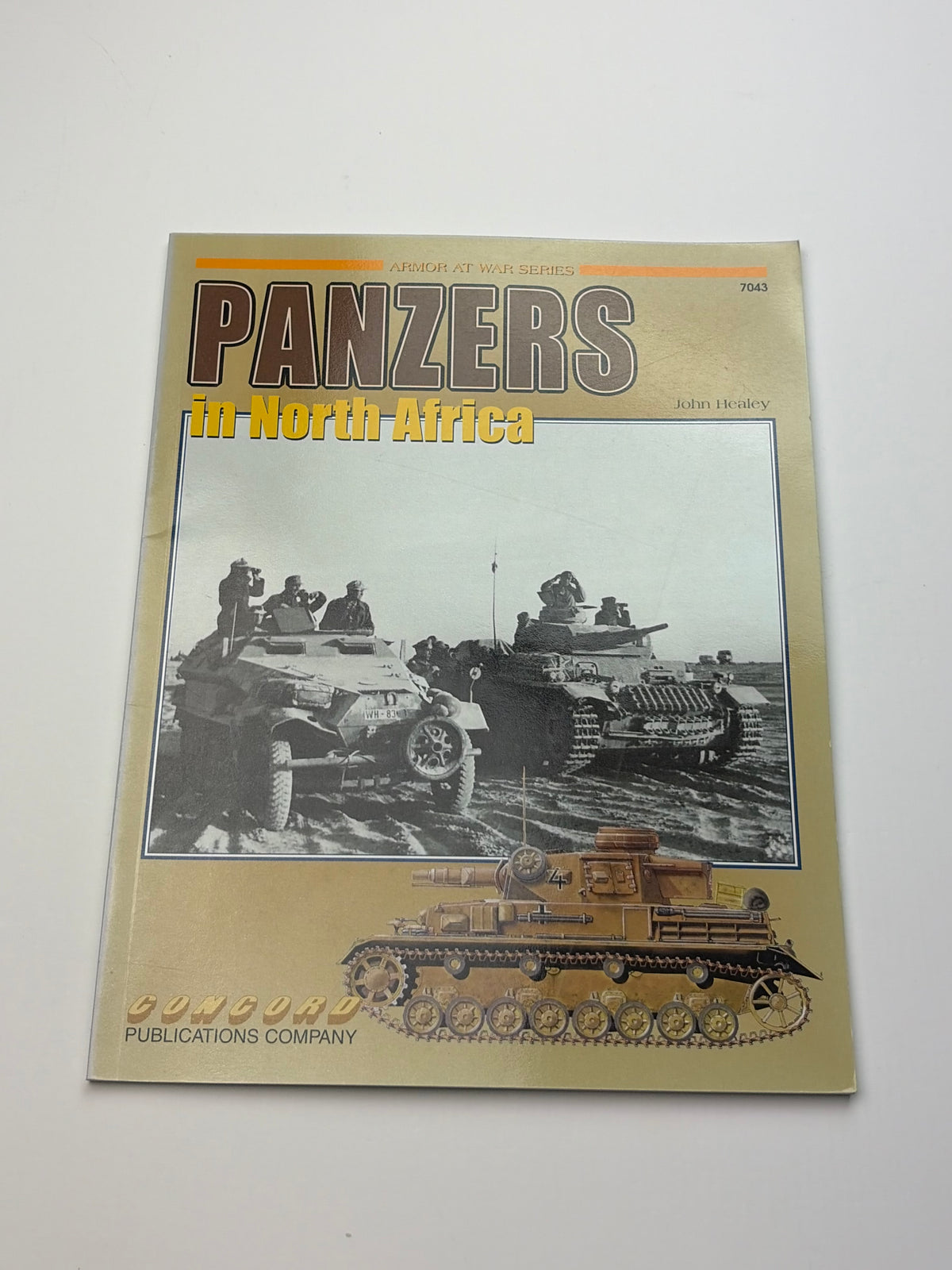 Concord 7043 | Panzers in North Africa | John Healey