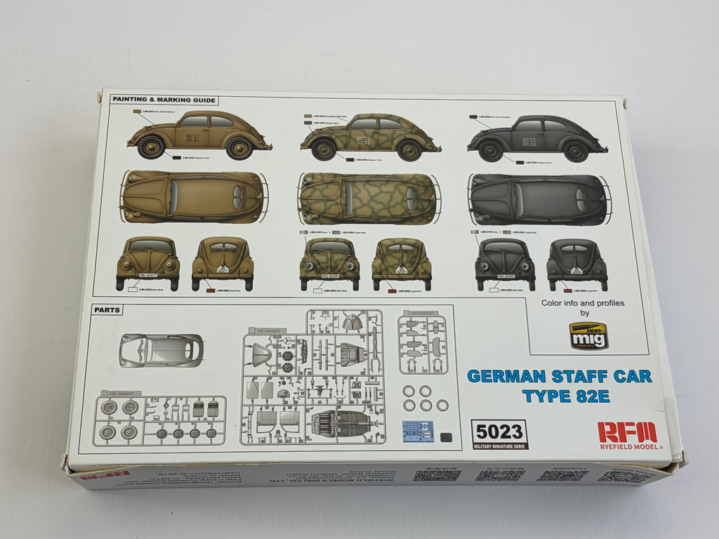 Rye Field Model RM-5023 | German Staff Car Type 82E with Full Interior | 1:35