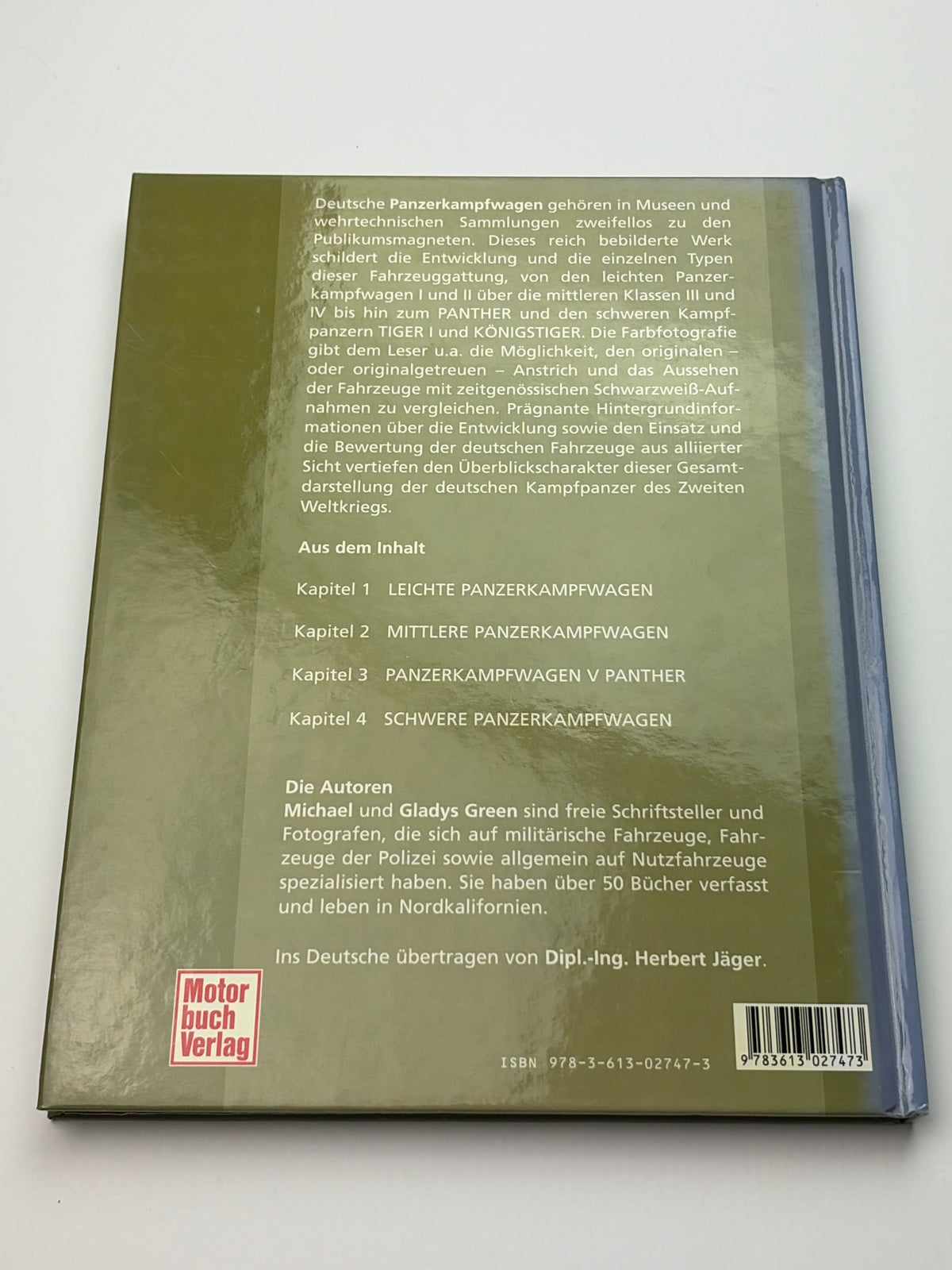 Michael & Gladys Green | Deutsche Panzer in Farbe 1939–1945 | Hardcover