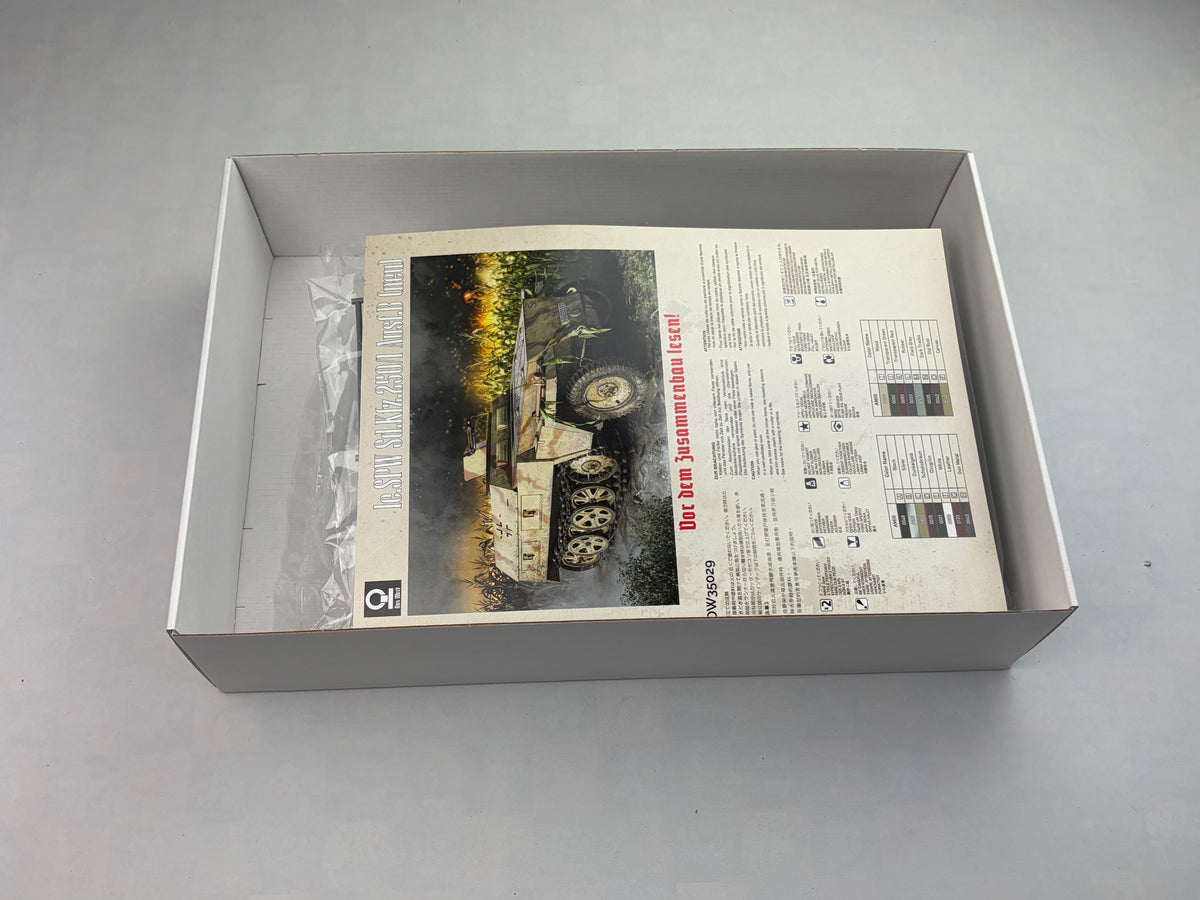 Das Werk DW35029 | le.SPW Sd.Kfz. 250/1 Ausf. B (new) | 1:35