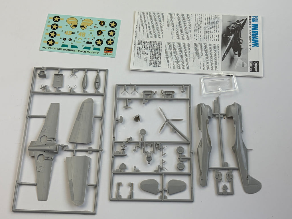Hasegawa 09088 | P-40N Warhawk | 1:72