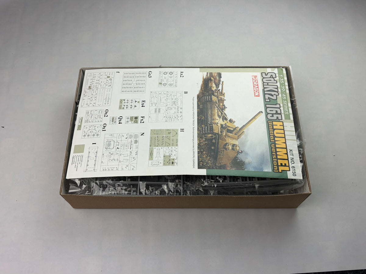 Dragon 6150 | Sd.Kfz. 165 Hummel Initial Version | 1:35