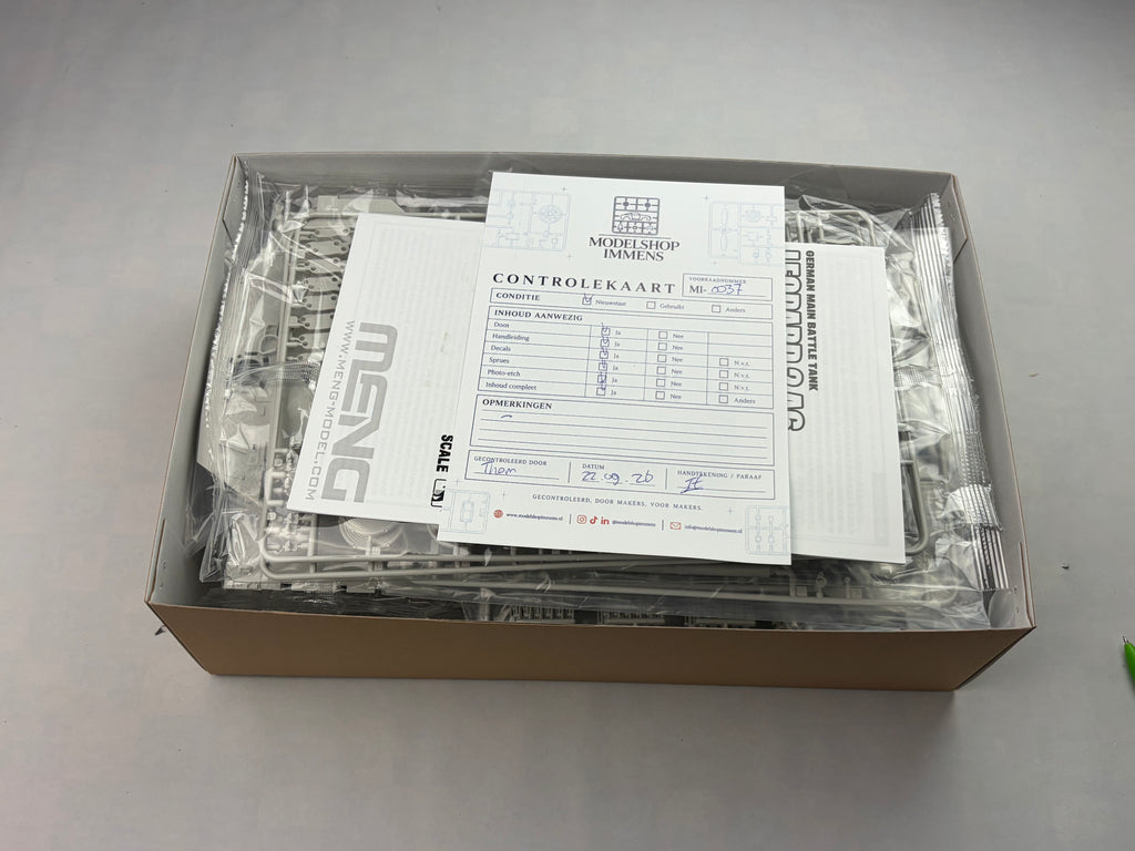 Meng Model TS-055 | German Main Battle Tank Leopard 2A6 | 1:35