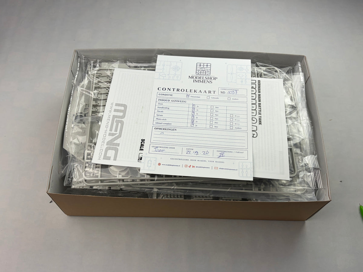 Meng Model TS-055 | German Main Battle Tank Leopard 2A6 | 1:35