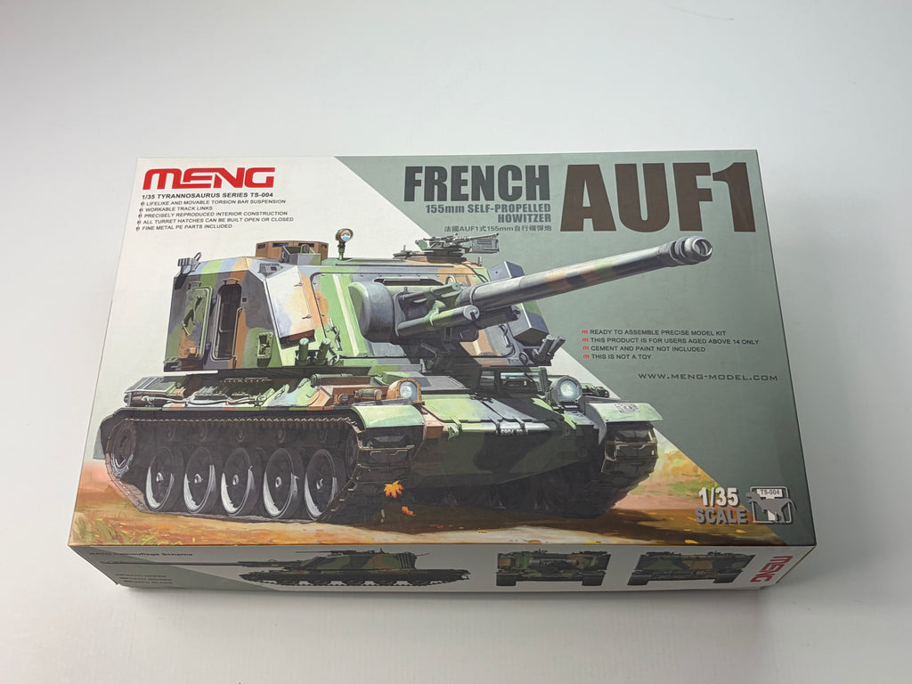 Meng Model TS-004 | French AUF1 155mm Self-Propelled Howitzer | 1:35