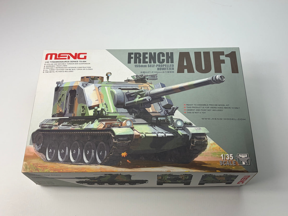 Meng Model TS-004 | French AUF1 155mm Self-Propelled Howitzer | 1:35