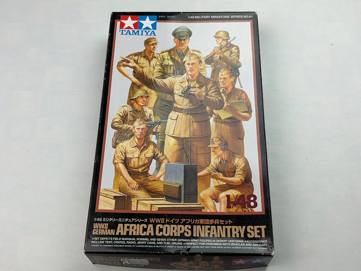 Tamiya 32561 | German Africa Corps Infantry Set | 1:48