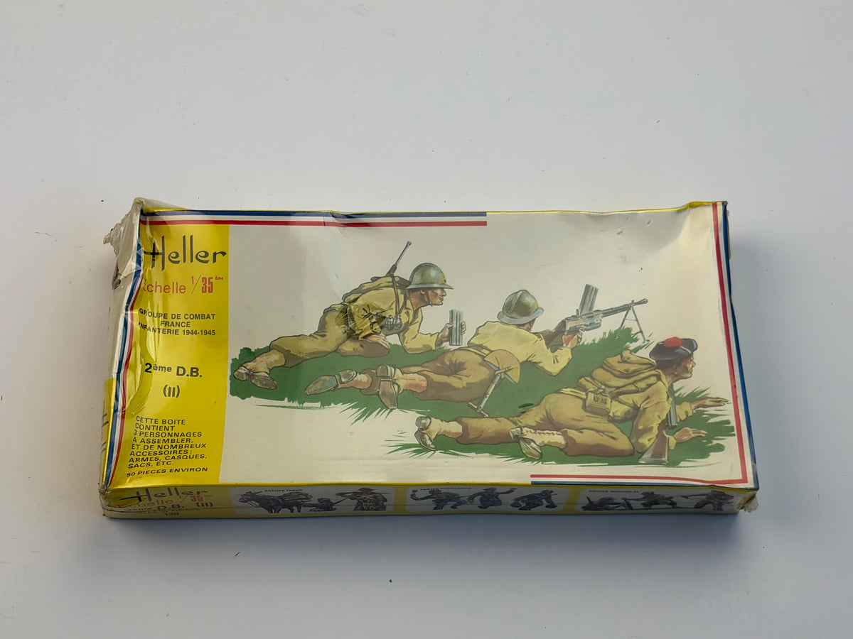 Heller | French Infantry 2ème D.B. (II) | 1:35 | 130