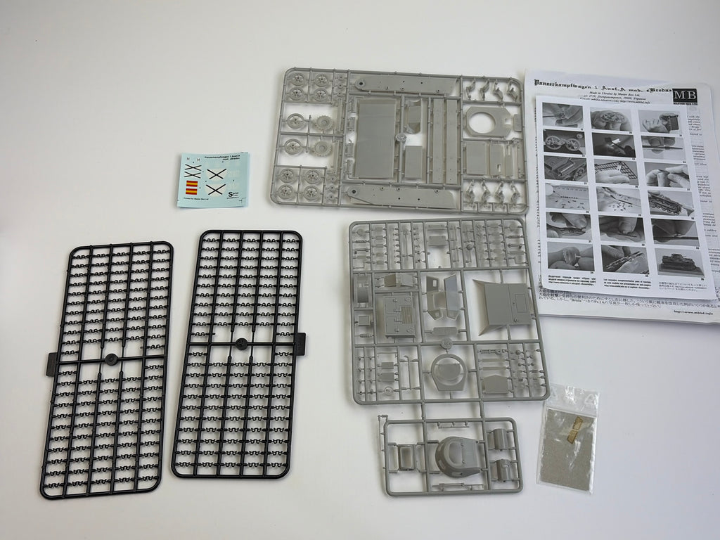Master Box 3503 | Panzerkampfwagen I Ausf. A “Breda” | 1:35