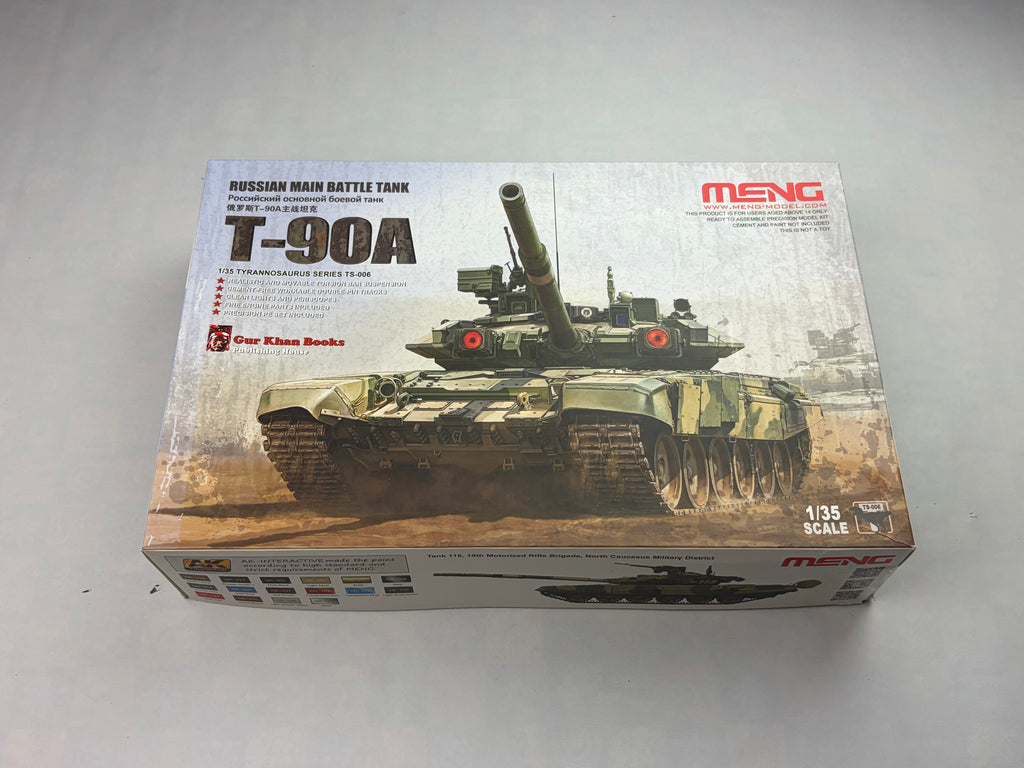 Meng Model TS-006 | Russian Main Battle Tank T-90A | 1:35